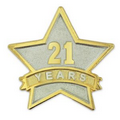 Year of Service Star Pin - 17 Year